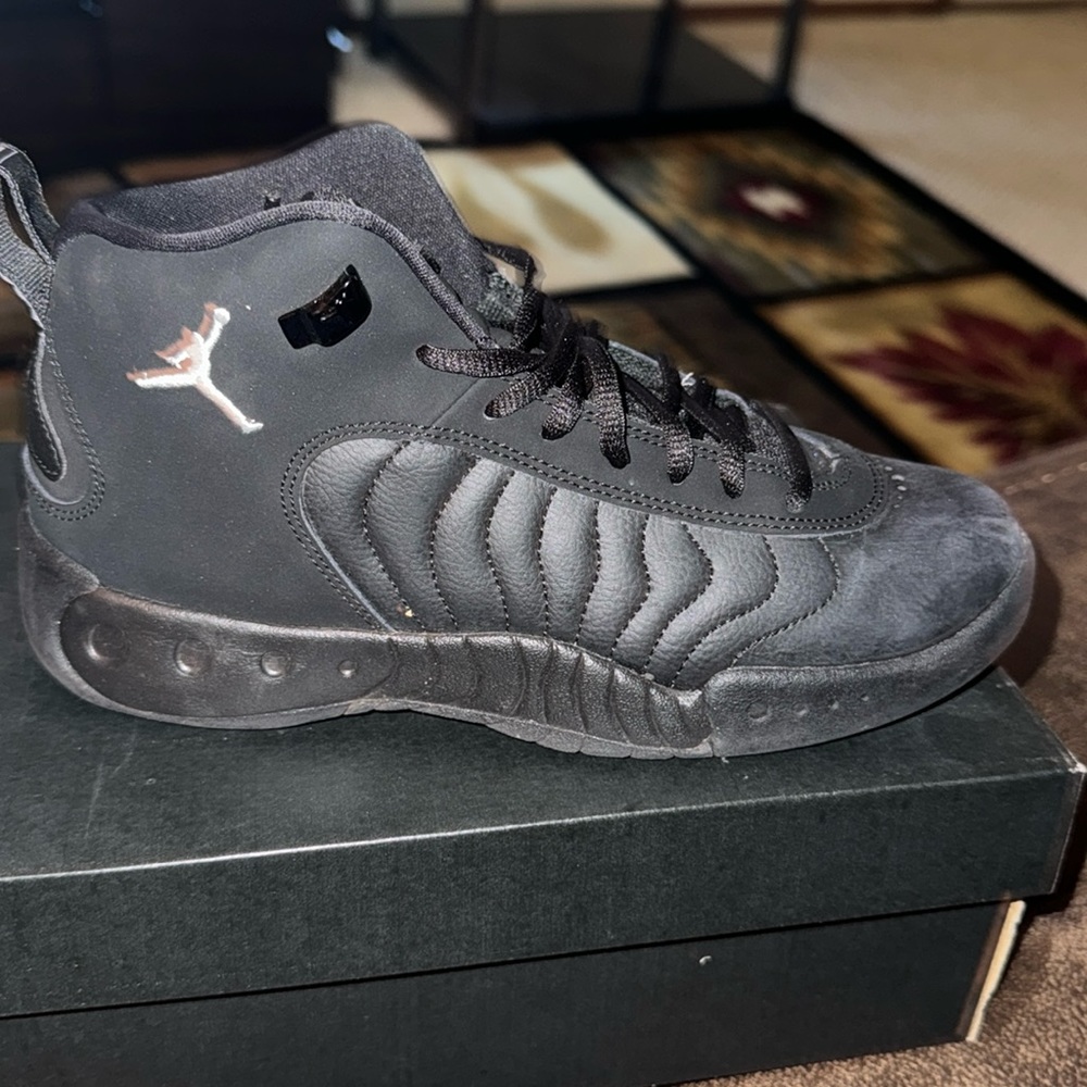 Black Jordan Jumpman Pro BG Size 6-5Y
